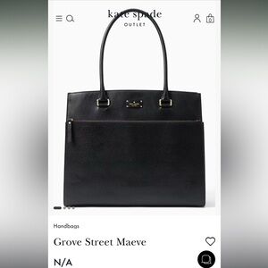 Kate Spade Grove Street Maeve Leather Handbag